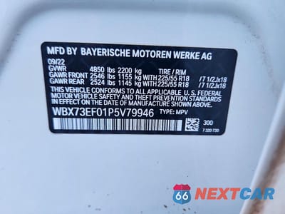 Zdjęcie 13 z 13 samochodu: 2023 BMW X1 XDRIVE28I VIN:WBX73EF01P5V79946 - miniatura