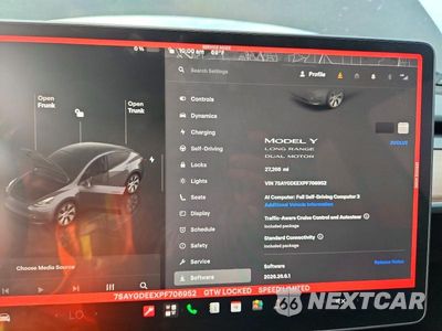 Zdjęcie 9 z 14 samochodu: 2023 TESLA MODEL Y VIN:7SAYGDEEXPF706952 - miniatura