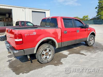 Trzecie zdjęcie samochodu z tyłu: 2004 FORD F150 SUPERCREW VIN:1FTPW14524KA99889 - miniatura