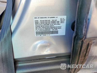 Zdjęcie 13 z 13 samochodu: 2019 HONDA PILOT EX VIN:5FNYF5H35KB045324 - miniatura
