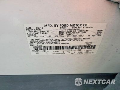 Zdjęcie 12 z 12 samochodu: 2013 FORD EXPLORER LIMITED VIN:1FM5K7F81DGA29408 - miniatura