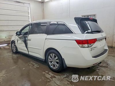 Drugie zdjęcie samochodu z przodu: 2017 HONDA ODYSSEY EXL VIN:5FNRL5H60HB010478 - miniatura