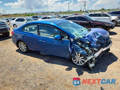Czwarte zdjęcie samochodu z boku: 2012 HONDA CIVIC EX VIN:19XFB2F89CE359579 - miniatura