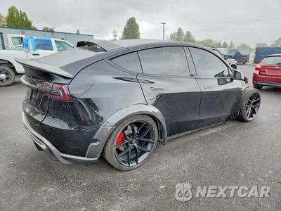 Trzecie zdjęcie samochodu z tyłu: 2023 TESLA MODEL Y VIN:7SAYGDEF7PF813708 - miniatura