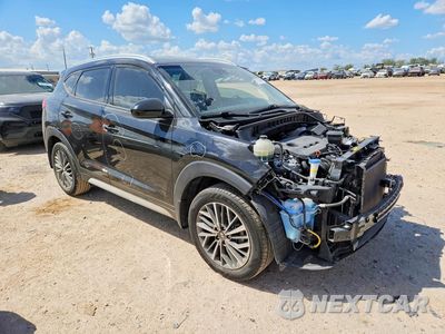 Czwarte zdjęcie samochodu z boku: 2019 HYUNDAI TUCSON SEL VIN:KM8J33AL3KU846992 - miniatura