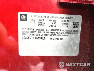 Zdjęcie 12 z 12 samochodu: 2016 BUICK REGAL PREMIUM VIN:2G4GS5GX6G9158282 - miniatura