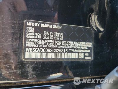 Zdjęcie 13 z 13 samochodu: 2025 BMW M8 GRAN COUPE COMPETITION VIN:WBSGV0C09SCS25815 - miniatura
