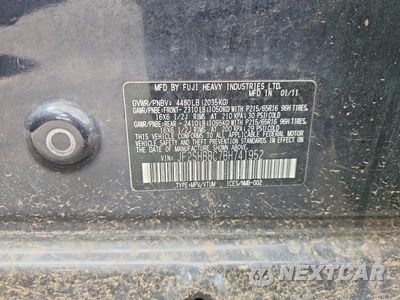Zdjęcie 12 z 12 samochodu: 2011 SUBARU FORESTER 2.5X VIN:JF2SHBBC7BH741952 - miniatura