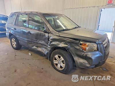 Czwarte zdjęcie samochodu z boku: 2007 HONDA PILOT LX VIN:2HKYF18107H504145 - miniatura