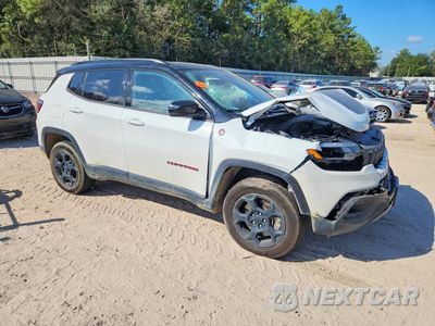 Czwarte zdjęcie samochodu z boku: 2023 JEEP COMPASS TRAILHAWK VIN:3C4NJDDN8PT566677 - miniatura