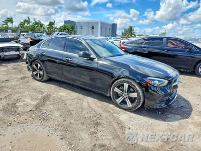 Czwarte zdjęcie samochodu z boku: 2023 MERCEDES-BENZ C 300 4MATIC VIN:W1KAF4HB9PR083648 - miniatura