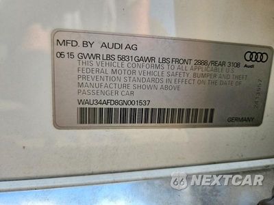 Zdjęcie 13 z 13 samochodu: 2016 AUDI A8 L QUATTRO VIN:WAU34AFD8GN001537 - miniatura