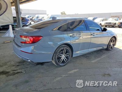 Trzecie zdjęcie samochodu z tyłu: 2022 HONDA ACCORD TOURING HYBRID VIN:1HGCV3F99NA030204 - miniatura