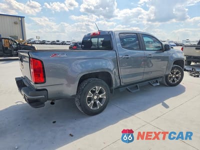 Trzecie zdjęcie samochodu z tyłu: 2019 CHEVROLET COLORADO Z71 VIN:1GCGTDEN3K1129736 - miniatura