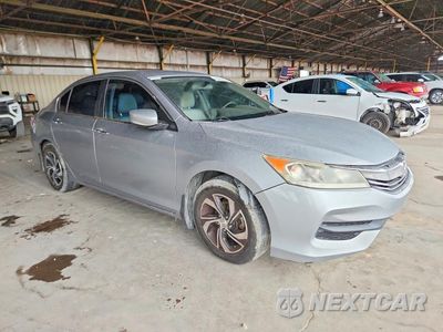 Czwarte zdjęcie samochodu z boku: 2016 HONDA ACCORD LX VIN:1HGCR2F35GA010643 - miniatura