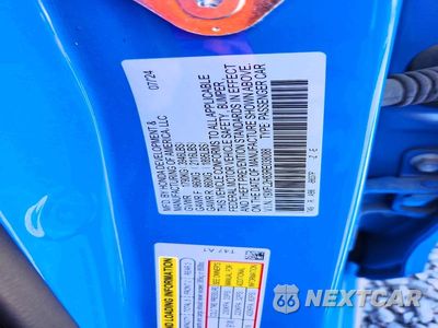 Zdjęcie 12 z 12 samochodu: 2024 HONDA CIVIC SPORT VIN:19XFL2H83RE038088 - miniatura