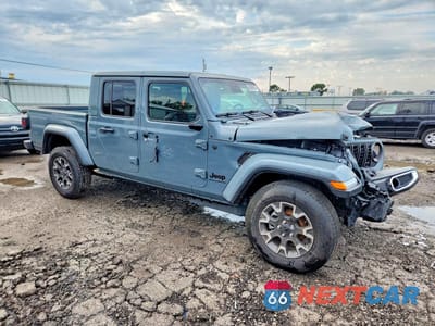 Czwarte zdjęcie samochodu z boku: 2026 JEEP GLADIATOR SPORT VIN:1C6PJTAG9TL168531 - miniatura