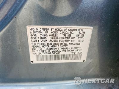 Zdjęcie 12 z 12 samochodu: 2008 HONDA RIDGELINE RTL VIN:2HJYK16518H530468 - miniatura
