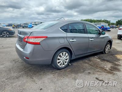 Trzecie zdjęcie samochodu z tyłu: 2015 NISSAN SENTRA S VIN:3N1AB7AP2FY351058 - miniatura