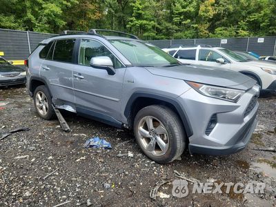 Czwarte zdjęcie samochodu z boku: 2021 TOYOTA RAV4 HYBRID XLE PREMIUM VIN:JTMB6RFV3MD039419 - miniatura