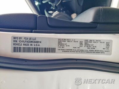 Zdjęcie 13 z 13 samochodu: 2021 JEEP GRAND CHEROKEE LAREDO VIN:1C4RJFAG5MC648814 - miniatura