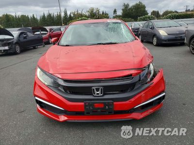 Piąte zdjęcie samochodu w środku: 2019 HONDA CIVIC LX VIN:2HGFC2F64KH530500 - miniatura