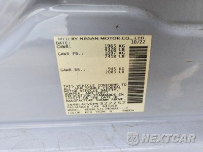 Zdjęcie 12 z 12 samochodu: 2023 NISSAN ALTIMA SR VIN:1N4BL4CV0PN327757 - miniatura