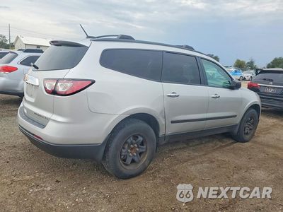 Trzecie zdjęcie samochodu z tyłu: 2016 CHEVROLET TRAVERSE LS VIN:1GNKRFED1GJ191159 - miniatura