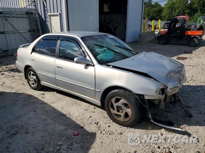 Czwarte zdjęcie samochodu z boku: 2001 TOYOTA COROLLA LE VIN:2T1BR12E91C502400 - miniatura