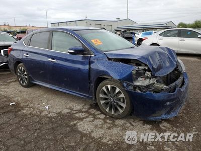 Czwarte zdjęcie samochodu z boku: 2018 NISSAN SENTRA SR VIN:3N1AB7AP4JY320497 - miniatura