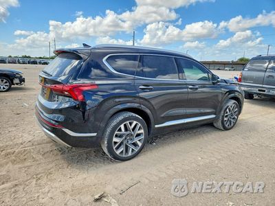 Trzecie zdjęcie samochodu z tyłu: 2022 HYUNDAI SANTA FE CALLIGRAPHY VIN:5NMS54ALXNH411195 - miniatura