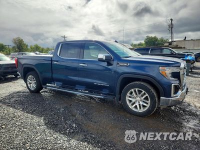 Czwarte zdjęcie samochodu z boku: 2020 GMC SIERRA K1500 SLT VIN:3GTU9DEL9LG174764 - miniatura