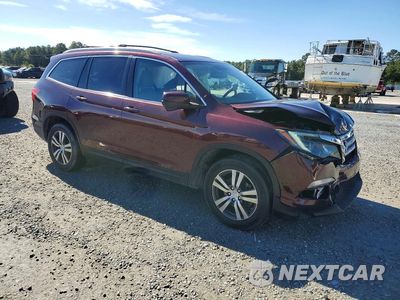 Czwarte zdjęcie samochodu z boku: 2017 HONDA PILOT EXL VIN:5FNYF6H53HB008983 - miniatura