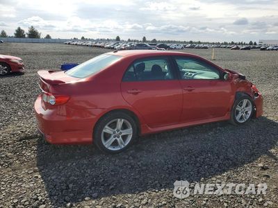 Trzecie zdjęcie samochodu z tyłu: 2013 TOYOTA COROLLA S VIN:2T1BU4EE8DC040282 - miniatura