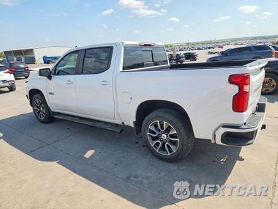 Drugie zdjęcie samochodu z przodu: 2022 CHEVROLET SILVERADO LTD K1500 RST VIN:3GCUYEED8NG122059 - miniatura