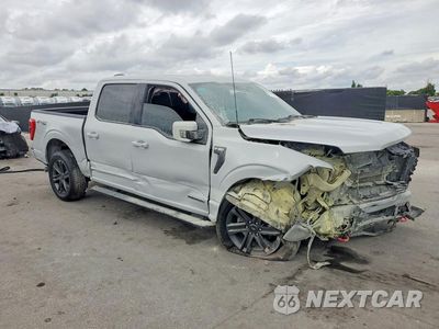 Czwarte zdjęcie samochodu z boku: 2023 FORD F150 SUPERCREW VIN:1FTFW1ED8PFA92900 - miniatura