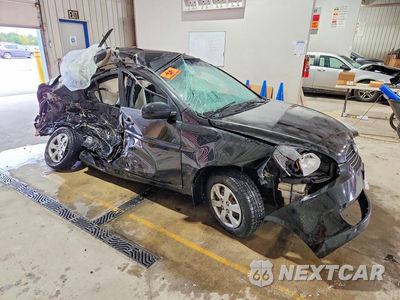 Czwarte zdjęcie samochodu z boku: 2011 HYUNDAI ACCENT GLS VIN:KMHCN4ACXBU619159 - miniatura