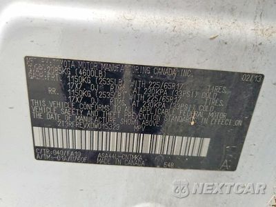 Zdjęcie 13 z 13 samochodu: 2013 TOYOTA RAV4 XLE VIN:2T3RFREVXDW015329 - miniatura