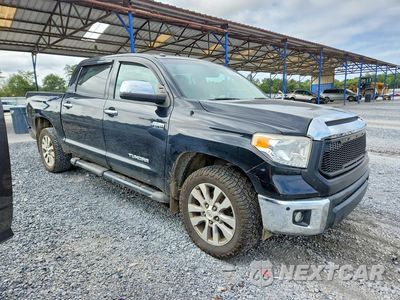 Czwarte zdjęcie samochodu z boku: 2016 TOYOTA TUNDRA CREWMAX LIMITED VIN:5TFFW5F13GX203360 - miniatura
