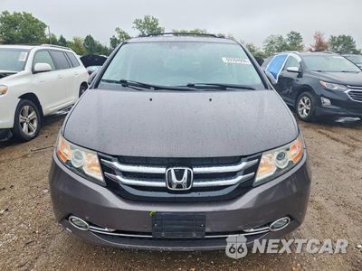 Piąte zdjęcie samochodu w środku: 2015 HONDA ODYSSEY TOURING VIN:5FNRL5H99FB066488 - miniatura