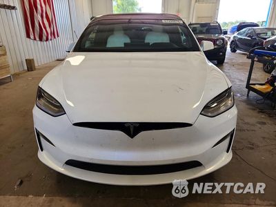 Piąte zdjęcie samochodu w środku: 2022 TESLA MODEL X VIN:7SAXCBE51NF356992 - miniatura