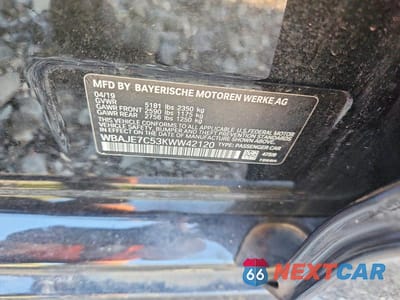 Zdjęcie 12 z 12 samochodu: 2019 BMW 540 XI VIN:WBAJE7C53KWW42120 - miniatura