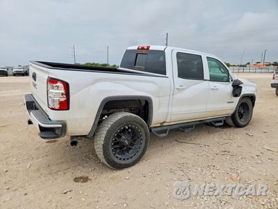 Trzecie zdjęcie samochodu z tyłu: 2018 GMC SIERRA K1500 SLE VIN:3GTU2MEC3JG342772 - miniatura