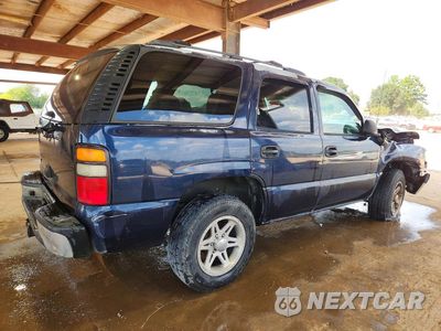 Trzecie zdjęcie samochodu z tyłu: 2006 CHEVROLET TAHOE C1500 VIN:1GNEC13V16J104467 - miniatura