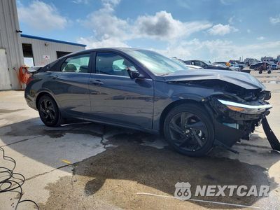 Czwarte zdjęcie samochodu z boku: 2026 HYUNDAI ELANTRA SEL SPORT PREMIUM VIN:KMHLS4DG1TU175534 - miniatura