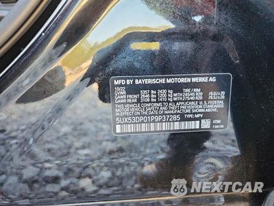 Zdjęcie 13 z 13 samochodu: 2023 BMW X3 XDRIVE30I VIN:5UX53DP01P9P37285 - miniatura