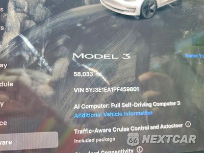 Zdjęcie 9 z 12 samochodu: 2023 TESLA MODEL 3 VIN:5YJ3E1EA1PF459801 - miniatura
