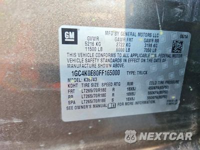 Zdjęcie 13 z 13 samochodu: 2015 CHEVROLET SILVERADO K3500 LTZ VIN:1GC4K0E80FF165000 - miniatura
