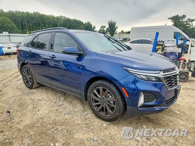 Czwarte zdjęcie samochodu z boku: 2022 CHEVROLET EQUINOX RS VIN:3GNAXMEV9NS195454 - miniatura