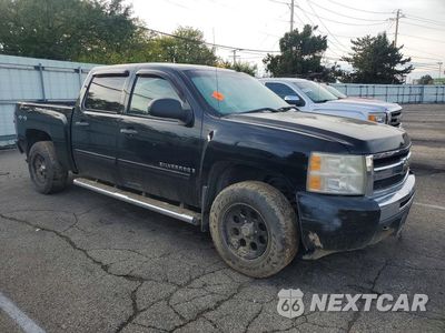 Czwarte zdjęcie samochodu z boku: 2009 CHEVROLET SILVERADO K1500 LT VIN:3GCEK23369G132464 - miniatura